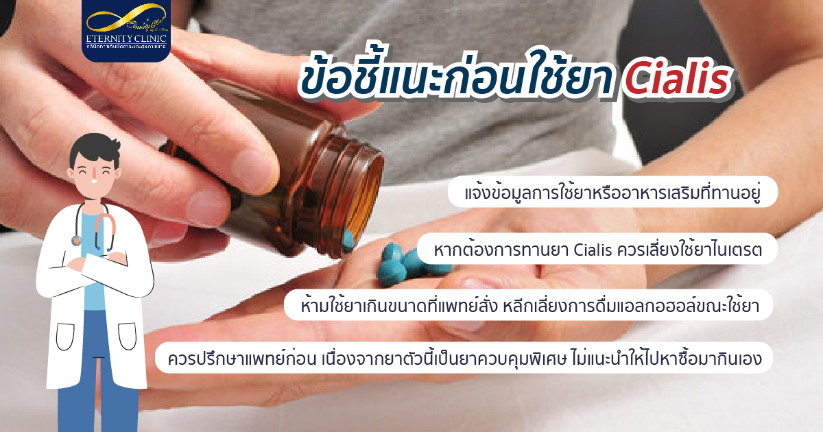 ข้อชี้แนะก่อนใช้ยา ทาดาลาฟิล